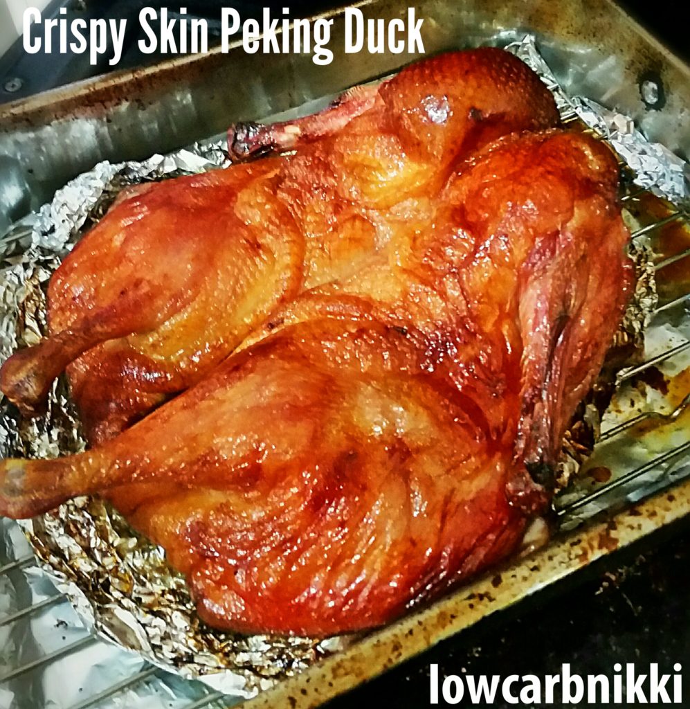 Low Carb Crispy Skin Peking Duck